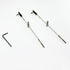 Gracilaria 2PCS (M3 End,M3x150mm RC Boat Push Rod Kit Plastic Tie Rod Ends Ball Joint with Pushrod and Pushrod