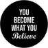 You Become What You Believe, Gym Hustle Success Motivation PopSockets Swappable PopGrip