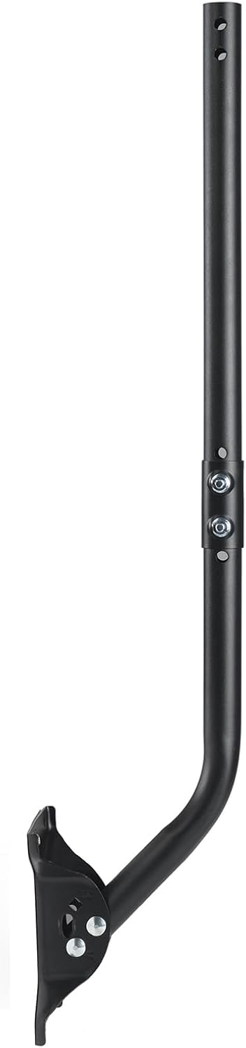 PIBIDI Adjustable Antenna & Weather Station Mounting Pole, Universal Mount Brackets, Easy Installation, Weather Proof