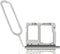 AceSoft Lightweight Premium Portable SIM and Memory Card Tray Holder w/SIM Card Ejection
