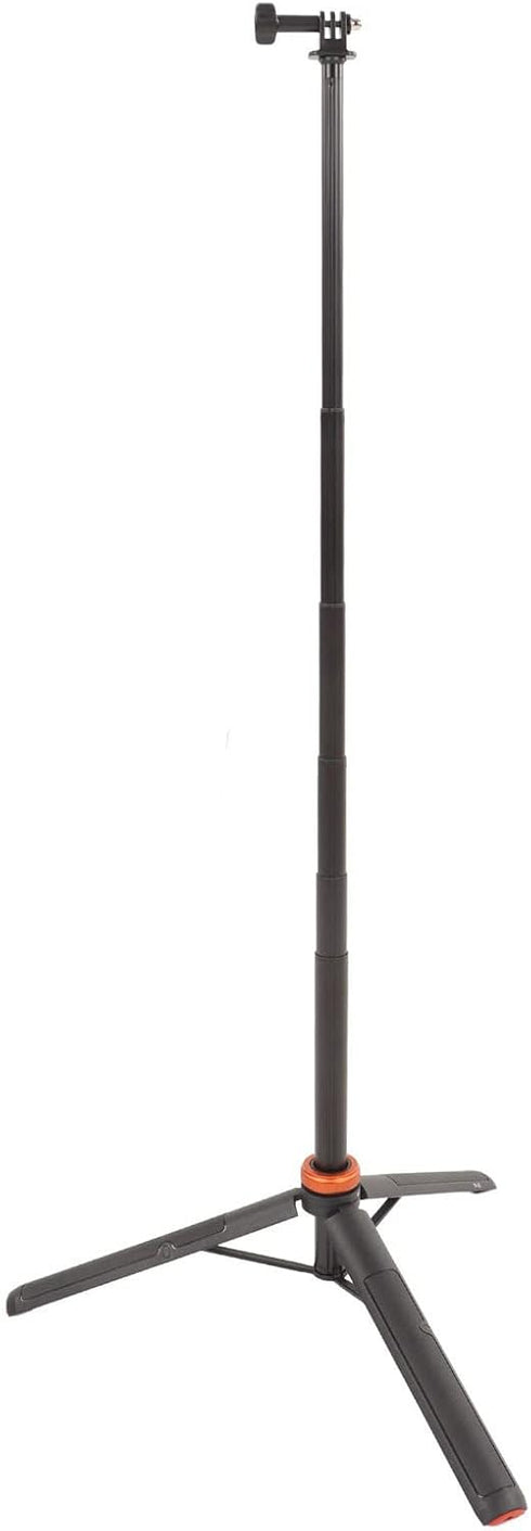EVTSCAN Multifunctional Action Camera Stand with Adapter Retractable Tripod Foldable Selfie Stick