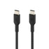 Belkin BoostCharge 1M Braided USB-C to USB-C Cable - Black for iPhone 15, Galaxy S23, Pixel 7, iPad Pro & More.