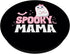 Spooky Mama Family Cute Pink White Ghost Boo Halloween PopSockets Swappable PopGrip