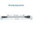 10 Inch Micro USB Charger Cable Male A to Micro B - Black for Android, Sync & Charge (0.8 Feet)