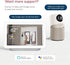 Hoop Indoor Home HD Security Camera, Night Vision, 350° Pan/Tilt, Motion and Sound Detection, Two-Way Audio, Easy