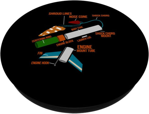 Rocketry Fan PopSockets Standard Grip
