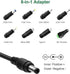 6V 1A Power Supply - 100-240V Adapter for Monitor, LED Light Strings, Wireless Router, Speaker
