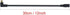 Duttek 12 Inch Mini DisplayPort Cable, Left Angled Male to Female, Supports 4K x 2K Resolution, HBR2 Bandwidth Up to
