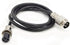 3.28 ft GX16 4 Pin Male to Female Aviation Cordset, GX16 4Pins Connector Electrical Cable for Ships 20AWG