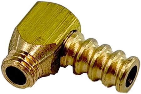 URIMPAVIDO 1PC 90 Nozzle Nozzle 1) RC Boat Degree Water Cooling Brass Water Nipple Faucet Oil Fuel for RC Boat DIY