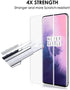 [3 Pack OnePlus 7 / 7T Screen Protector, Tempered Glass UV Set, Full Transparency, Scratch Repair, Sensitive Touch,