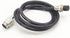 3.28 ft GX20 7 Pin Male to Female Head Aviation Cordset, 18AWG Electrical Cable Panel Mount Adapter