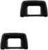 Keabroir 2 Pack Camera Eyecup Viewfinder Protector Eyepiece Compatible for Nikon D5000 D5100