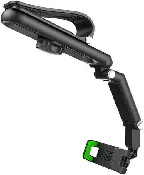 SLIMI 1 PC Sun Visor Phone Holder, 360 Adjustable Rear View Phone Holder,