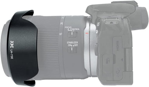 Canon RF 15-30mm F4.5-6.3 IS STM Lens Hood, Reversible Shade for EOS R6 Mark II, Compatible with 67mm Filters