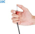 JJC 40cm Red Mechanical Cable Shutter Release, Bulb-Lock Design for Long Exposure, fits Fuji XT1 XT2 XT3 XT4