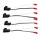 Vzesavc Door Speaker Wiring Harness Cable Plug Fit for 1993-2014 GMC Chevy Yukon/Silverado/Sierra/Express