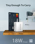 ?18W USB Charger 2-Pack??QC 3.0? Gigastone 18W 3A USB Charger Block Type-A Wall Charger, Qualcomm Certified QC3.0,