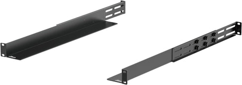 Tecmojo 1U Universal Rack Mount Rails,4-Post Server Rack Shelf Rail with 20.9"-32" Adjustable
