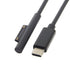 chenyang USB C to DC 12-15V Surface Pro3 Pro4 Pro5 Pro6 Book PD 65W Charge Cable