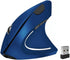 BeWishes Ergonomic Mouse Wireless, Rechargeable Mouse Silent for Carpal Tunnel Right Hand, 2.4GHz
