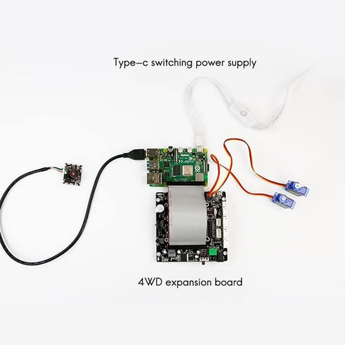Generic for Raspberry Pi Smart Car Robot Camera Pan/Tilt Two-Degree of Freedom Servo - (Color: Green)