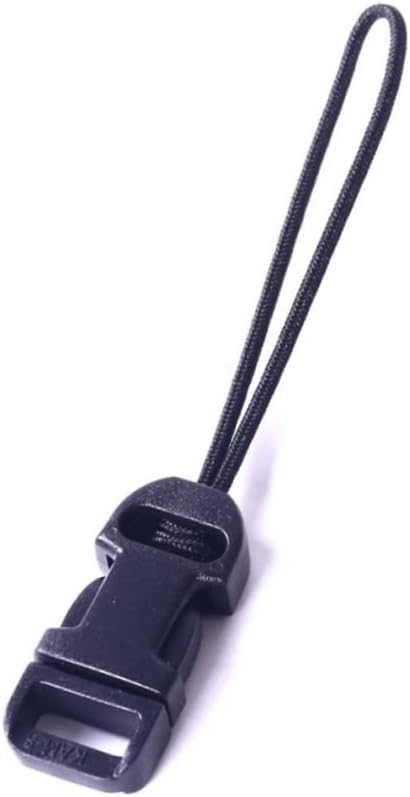 CALLARON 8pcs Quick Release Camera Buckle Clip Adapter for Strap, Easy Release Anchor Links for SLR, Black