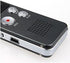 All U Want 8GB 650Hr MP3 Steel Digital Voice Recorder Dictaphone Player Telephone Recording -Gray