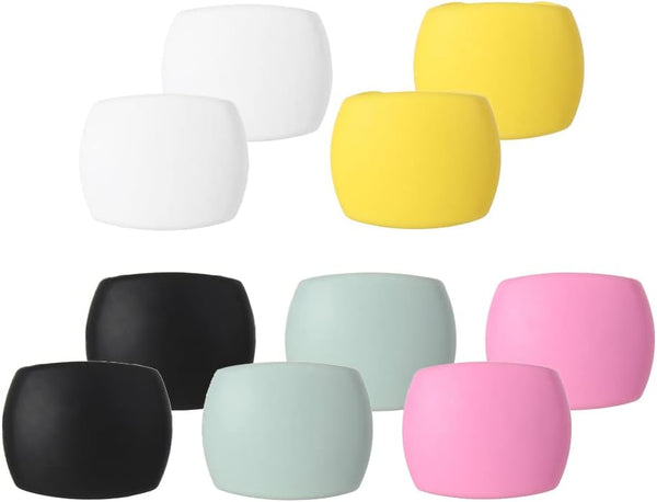 10Pcs Colorful Silicone Cable Winder, Portable Travel USB Charger Holder for Desk Organizer Clamp Wire Management