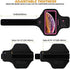 Sweatproof Armband for iPhone 16/15/14/13/12/11/XR, Running Exercise Bag with Card Slot (Pink)
