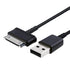 30 Pin USB Charger Cable for Samsung Galaxy Tab 2 10.1, 8.9, 7.7, 7.0 Plus, Note Tab 10.1 - 6.6ft Power Supply Cord