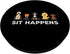 PopSockets Standard PopGrip - Sit Happens Funny Dog Owner Gift Idea