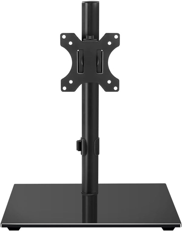 WKWKER Universal TV Stand Table Top fits 13-32inch 360 Swivel Height Adjustable TV