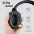 FM Radio Over Ear Headphones: Micro SD Card Wireless and Wired Headset with 30 Hrs Playtime, Lightweight