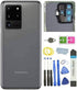 Galaxy S20 Ultra Back Cover Glass Housing Door Replacement, Tools Included, Cosmic Gray