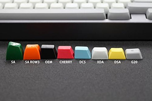 YMDK DSA Blank PBT Keycaps for Ortholinear Layout MX Keyboard XD75 ID75 Planck Preonic Niu40 (Only Keycap)