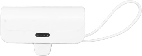Mini Portable Charger with Built-in Cable, Multifunction Safe Mini Phone Charger for Outdoor Emergency Camping