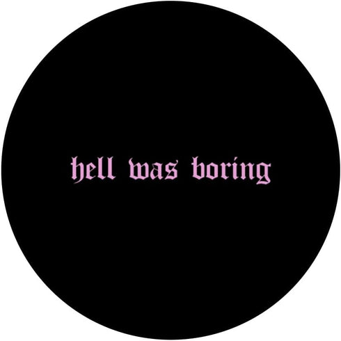 PopSockets Standard PopGrip - Hell Was Boring Devil Soft Grunge Eboy Egirl Aesthetic