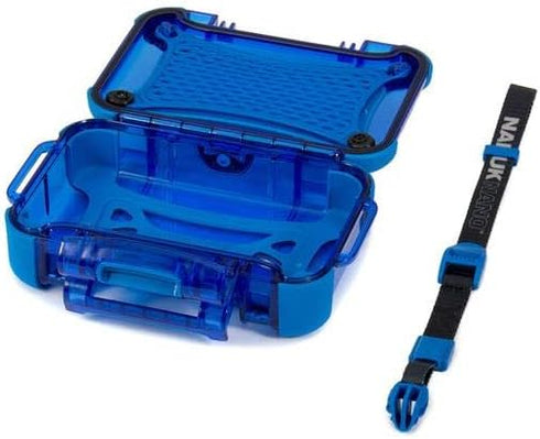 Nanuk 320-0008 Nano Series Waterproof Medium Hard Case for Phones, Cameras & Electronics (Blue)