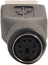 C2G Legrand USB to PS/2 Adapter - Male to Female for USB Mouse and PS/2 Keyboard - Black, 1 Count