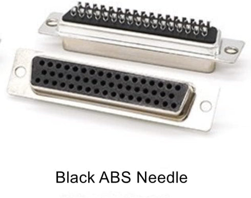 Fielect D-sub Connector DB44 Female Socket - 44-pin 3-Row High Density Port Terminal Breakout for Mechanical Equipment