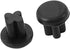 3.5mm Headphone Jack Dust Plug, Black, 25PCS
