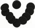 5 Pairs Replacement Foam Ear Pads for Philips SHB4000WT Headphones - Black Pillow Cushion Cover Cups Parts