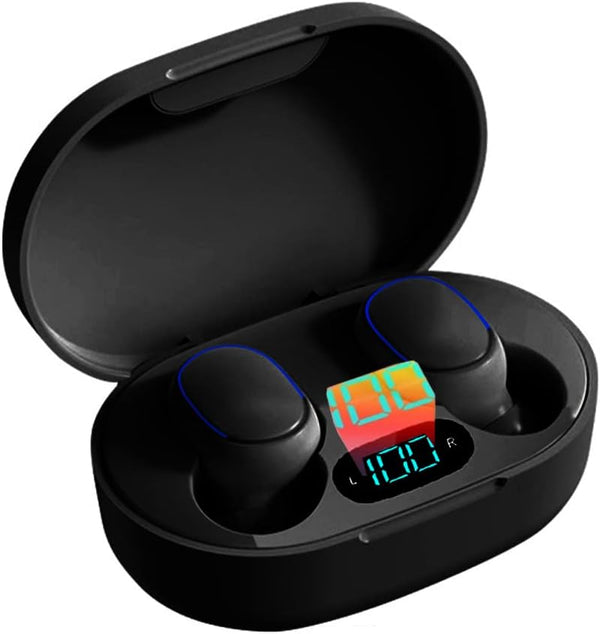 Acuvar Fully Wireless Bluetooth 5.0 Rechargeable iPX4 Water & Sweat Proof Earbud Headphones with Microphone, Touch