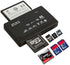 NAKVMN 2.0 SD/MMC/SDHC/XD/M2/Memory USB All in One PC Memory Card Reader Adapter and Write Plug OSX Windows Chrome
