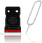 Generic Lightweight Standard Portable Single SIM Card Tray Holder w/SIM Card Ejection Pin