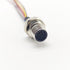 M12 12Pin Male Connector Cable - A Coded Straight Front Mount Cable, 1M Waterproof Male Aviation Socket