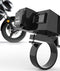 MASO Motorbike Dual USB 5V 3.1A Phone Charger & Voltmeter with Switch, Waterproof Handlebar Mount Motorcycle USB Phone