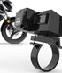 MASO Motorbike Dual USB 5V 3.1A Phone Charger & Voltmeter with Switch, Waterproof Handlebar Mount Motorcycle USB Phone