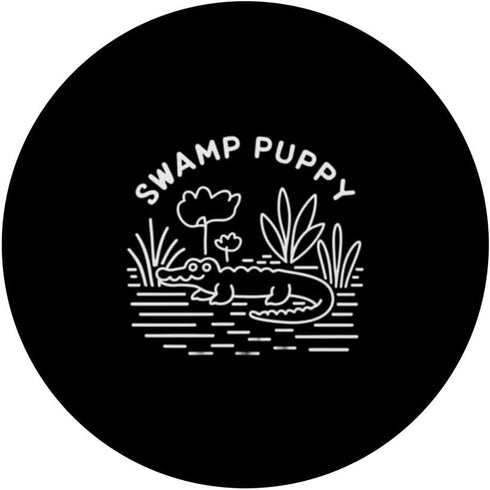 Funny Florida Humor Alligator or Swamp Puppy PopSockets Standard PopGrip